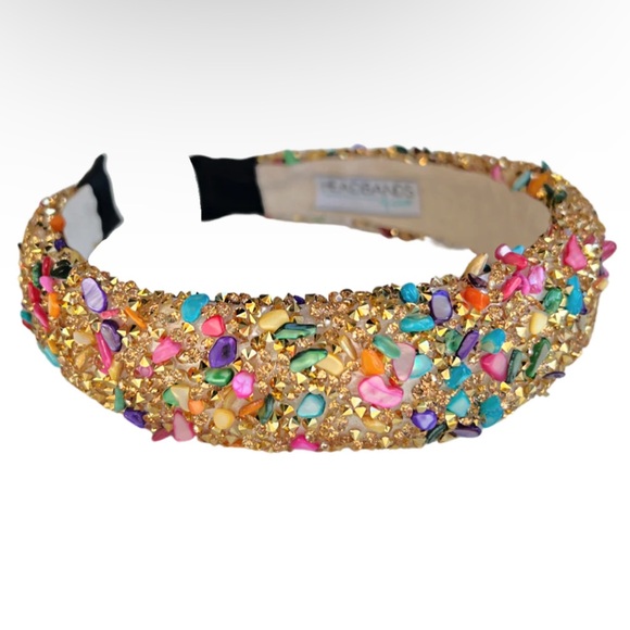 Headbands of Hope Gold/Multi Sparkle Headband - Picture 1 of 8